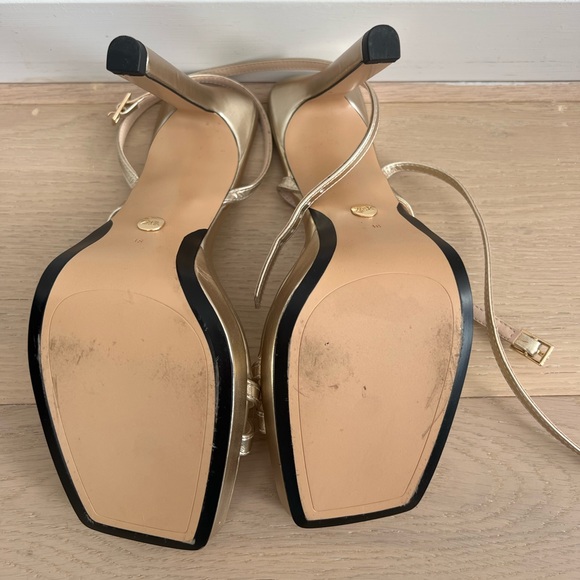 Zara gold heels - Picture 2 of 2
